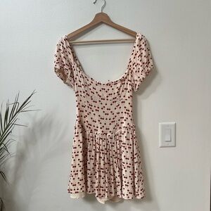 Cherry Davonne Reformation Dress